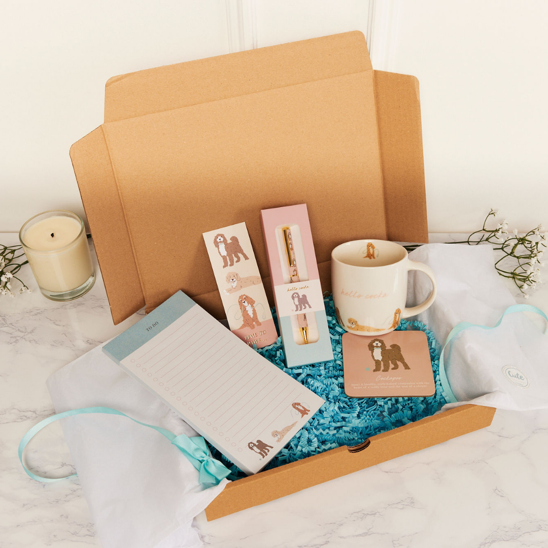 Cockapoo 'Brew & Do' Gift Set - Mug, Coaster, To Do List, Bookmark & Pen