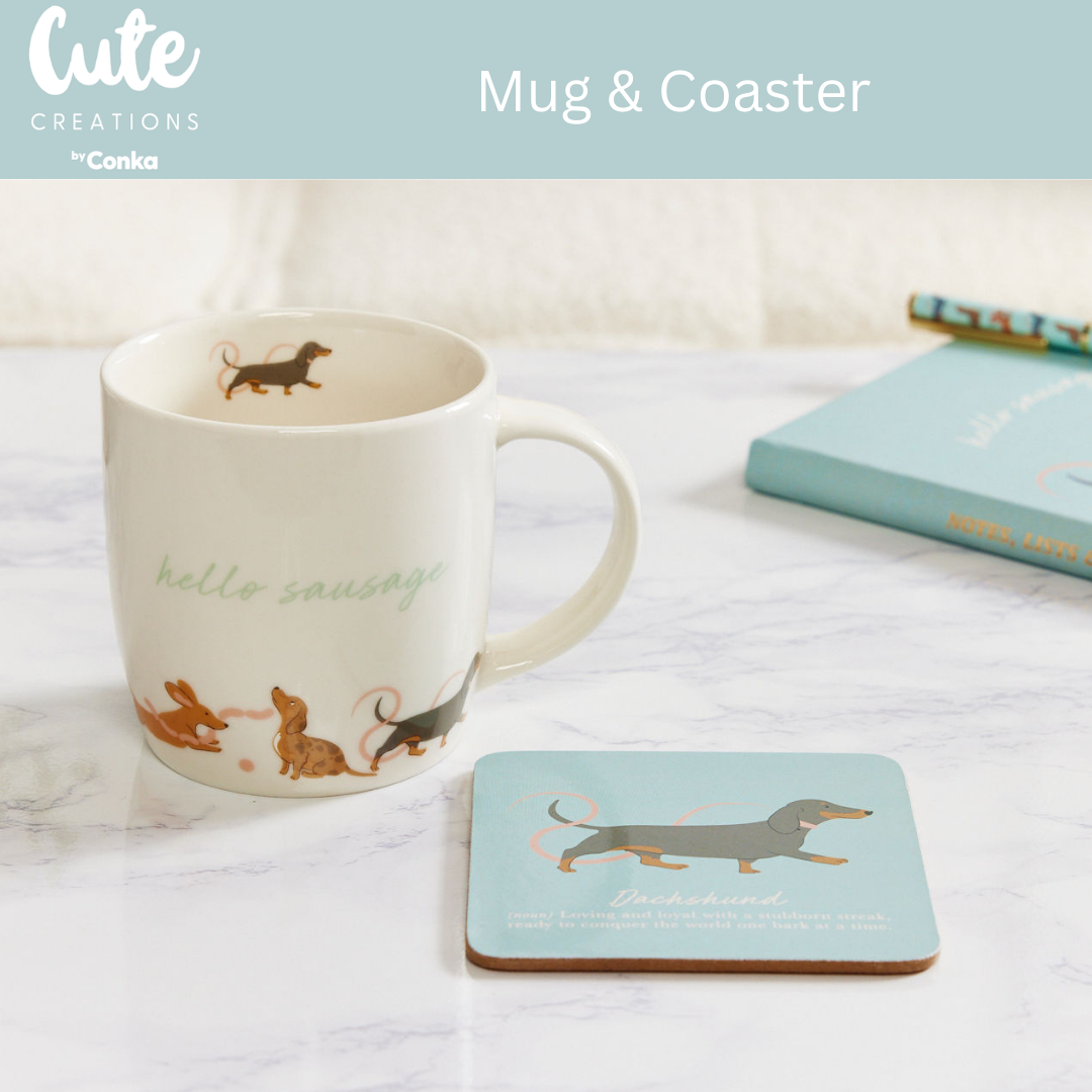 Dachshund 'Pawfect Luxury' Bumper Gift Set