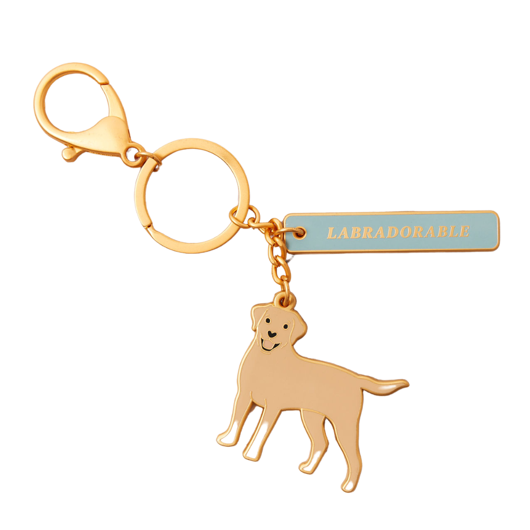Labrador "Labradorable" Keyring