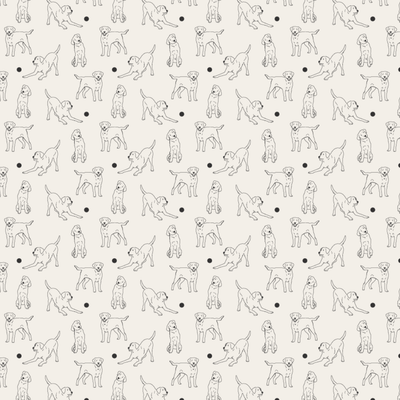 Labrador Design Scarf