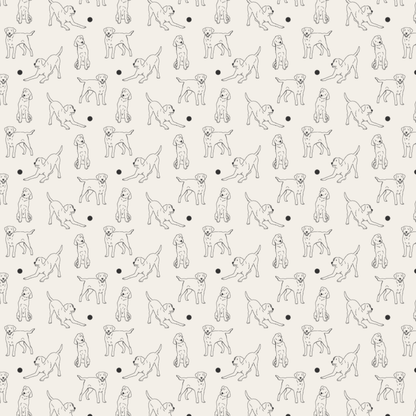 Labrador Design Scarf