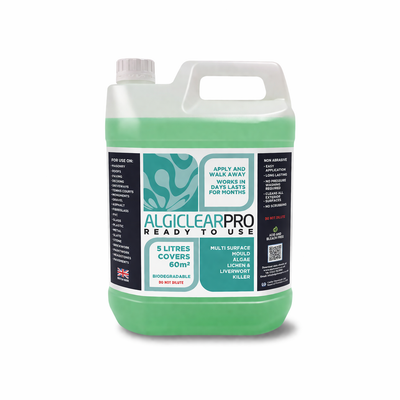 Algiclear Pro ready-to-use 5 litre green algae remover