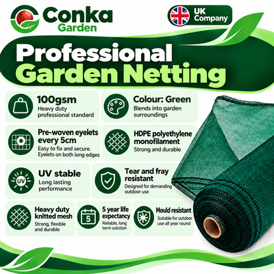 Green Garden Windbreak Netting – Greenhouse Shading