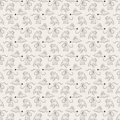 Spaniel Design Scarf