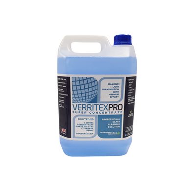 Verritex Pro Professional Glass Cleaner Concentrate 5ltr