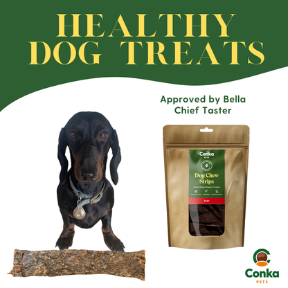 100% Natural Beef Dog Chews