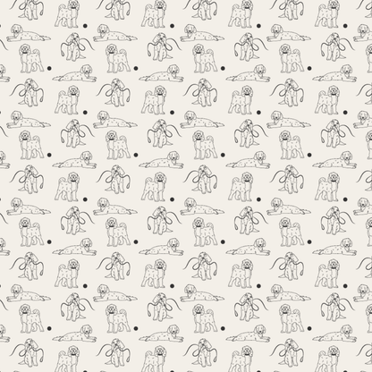 Cockapoo Design Scarf