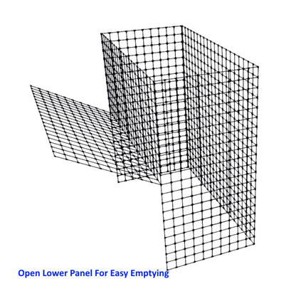 500Ltr Garden Waste Compost Bin-Wire Mesh