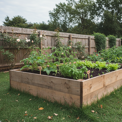 75cm / 30" High - Wooden Raised Bed Kits - FSC Treated Timber