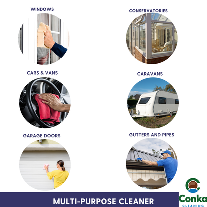 Polytex Pro Concentrate UPVC, Plastic Surface Cleaner 2.5ltr