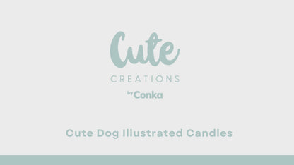 Dachshund Sausage Dog Luxury Candle