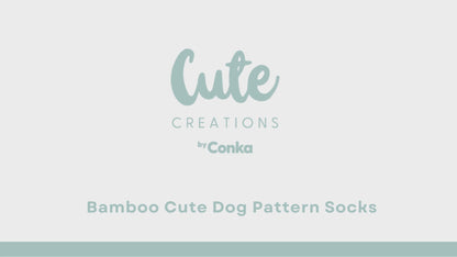 Bamboo Socks with Cockapoo Dog Design
