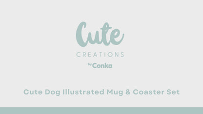 Labrador Mug & Coaster Set