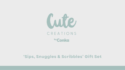 Spaniel Gift Set For Dog Lovers - "Sips, Snuggles & Scribbles"