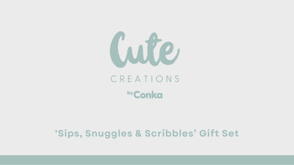 Dachshund Gift Set For Dog Lovers - "Sips, Snuggles & Scribbles"