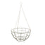 12″ Grower Wire Hanging Basket With Strong 3 Strand Clip On Chain
