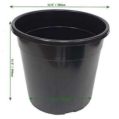 20 Litre Heavy Duty Pots Complete With 35cm Saucers