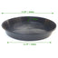 35cm (14") Large Heavy Duty Saucers for Flower Plant Pots.