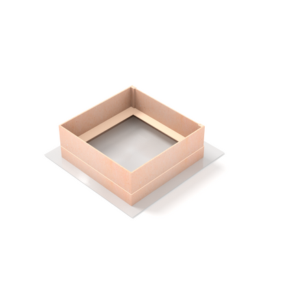 75cm x 75cm Whelping Box (2.5ft x 2.5ft) For Small Dogs Puppies - With Pig Rails