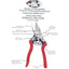 Barnel - 7" Professional Quality By-Pass Secateurs/Pruners