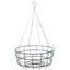 18″ Heavy Duty Large Wire Hanging Basket With Extra Strong 4 Strand Clip On Chain