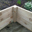 60cm High - Wooden Garden Raised Grow Beds - FSC Treated Timber