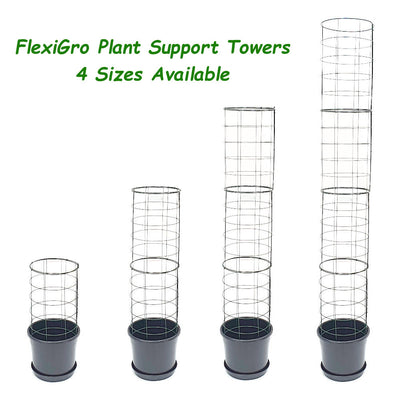 Flexigro Plant Support Towers - Including Pot and Saucer