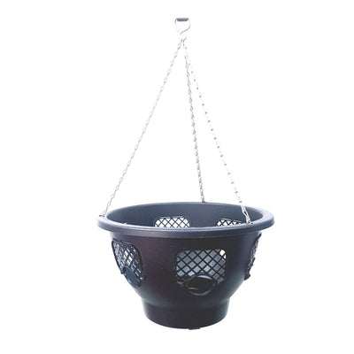 Plantopia/Easy FIll Hanging Basket 12″ Black or Green