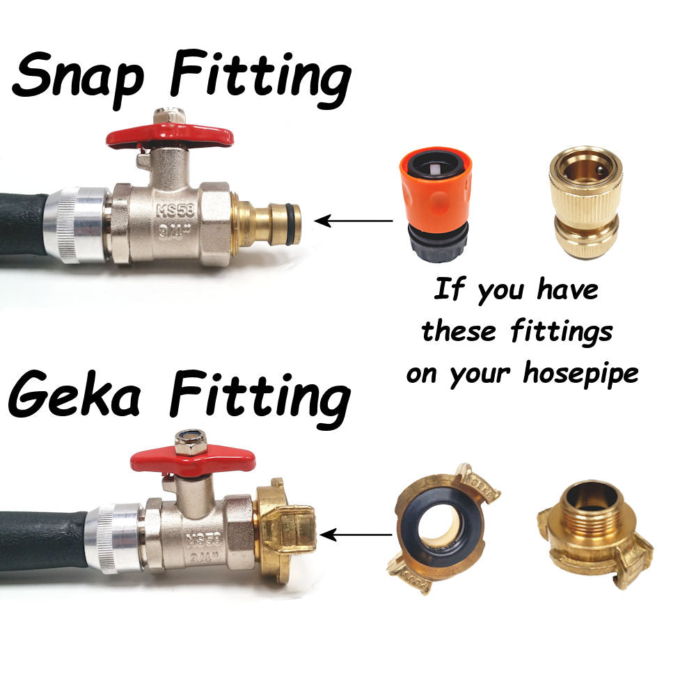 60cm Professional Geka Watering Lance & Soft Rain Rose