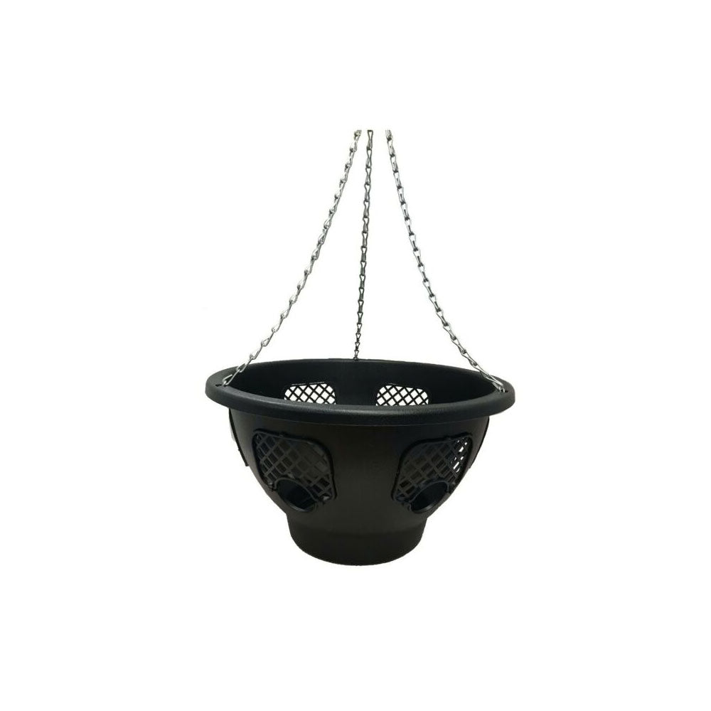 Plantopia/Easy FIll Hanging Basket 12″ Black or Green