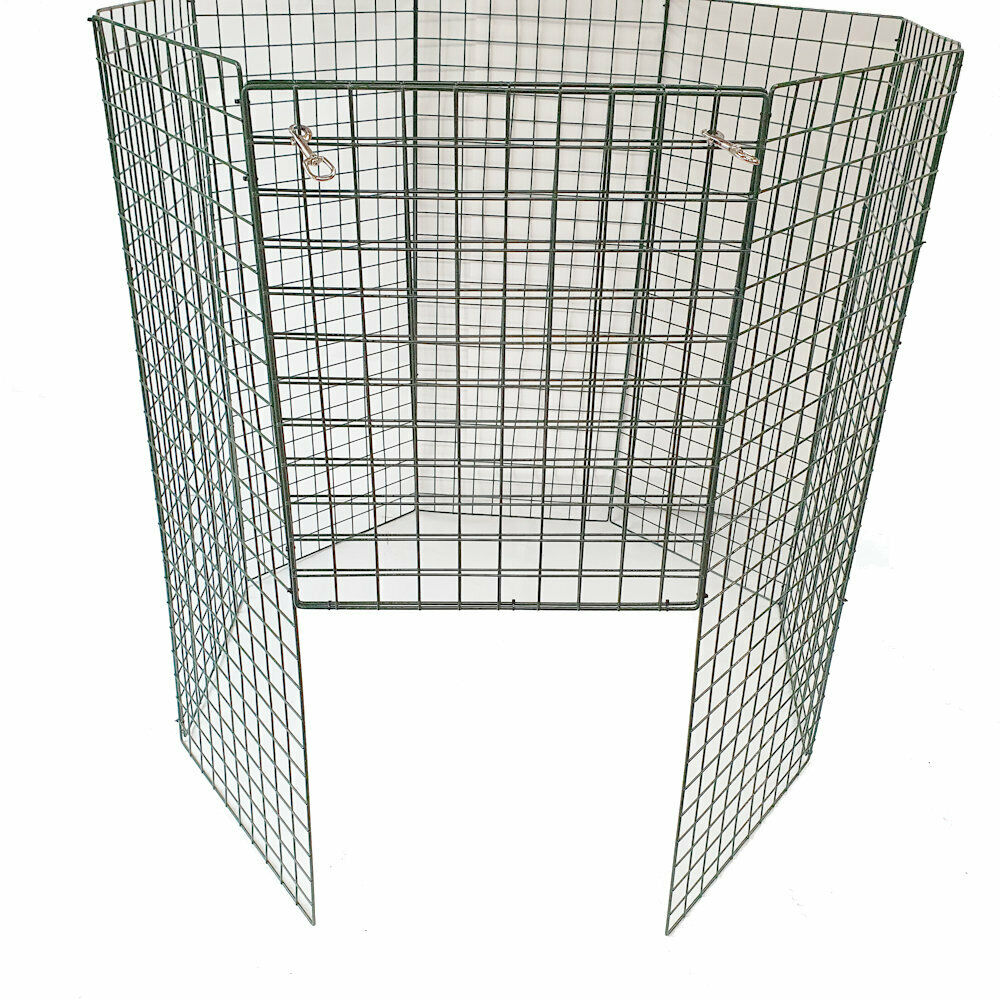 1200Ltr Garden Waste Compost Bin-Wire Mesh